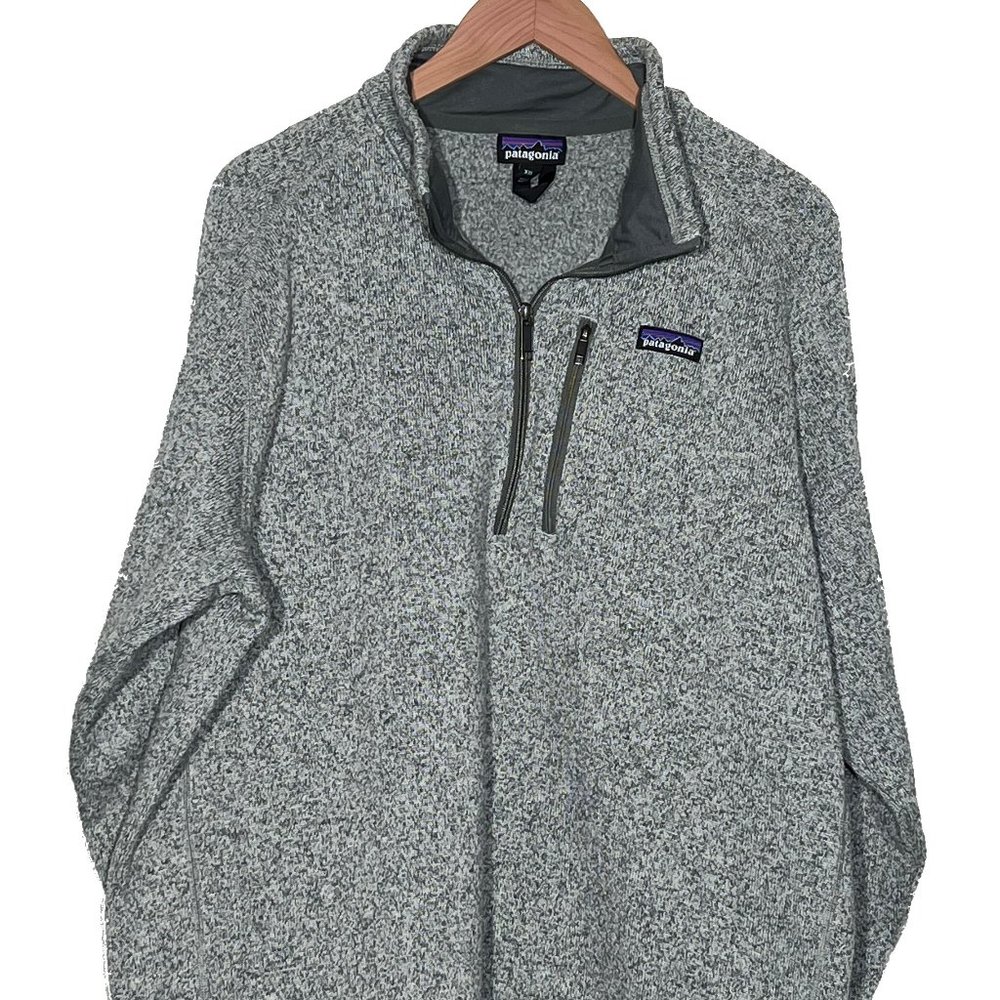 Patagonia Mens XL Sweater 1/4 Zip Pullover